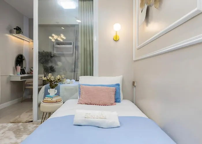 Apartment Peony Blueme 1br At Mabolo Near Ayala-it Park *