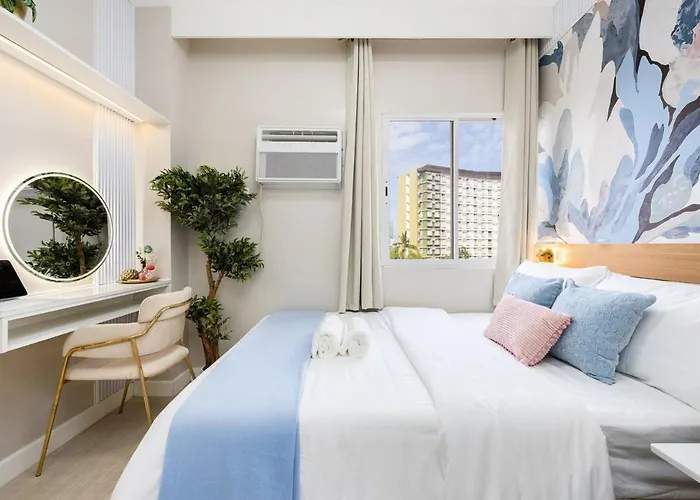 Apartment Peony Blueme 1br At Mabolo Near Ayala-it Park Cebu