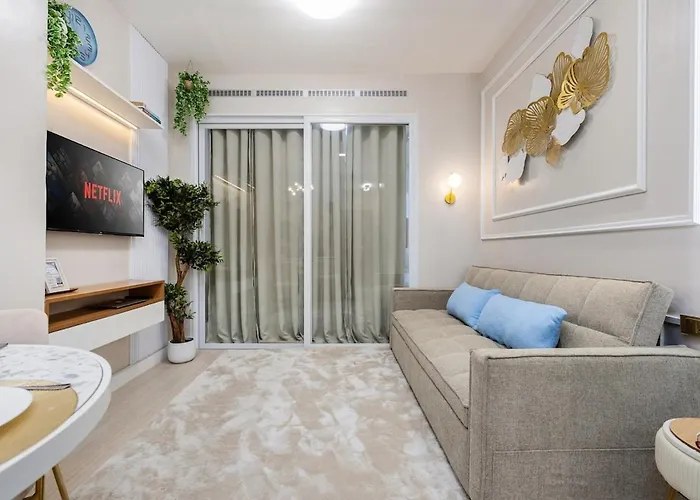 Peony Blueme 1br At Mabolo Near Ayala-it Park Apartment