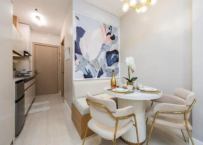 Apartment Peony Blueme 1br At Mabolo Near Ayala-it Park *