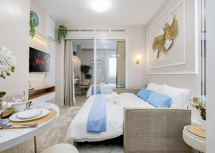 Peony Blueme 1br At Mabolo Near Ayala-it Park Apartment *